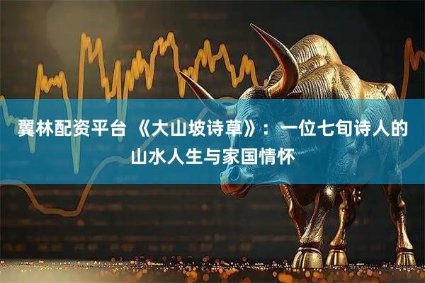 翼林配资平台 《大山坡诗草》:一位七旬诗人的山水人生与家国情怀